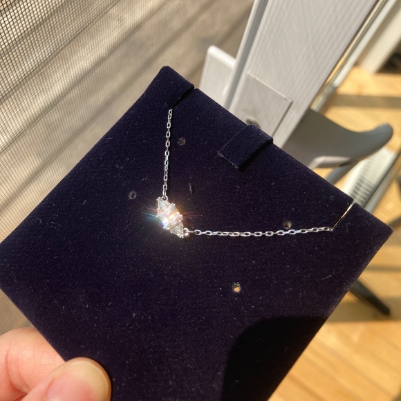 SWAROVSKI Attract Trilogy Rhodium Plated Necklace - Picture 9 of 15